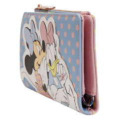 Loungefly Disney - Minnie Daisy Pastel Block Dots Flap Purse