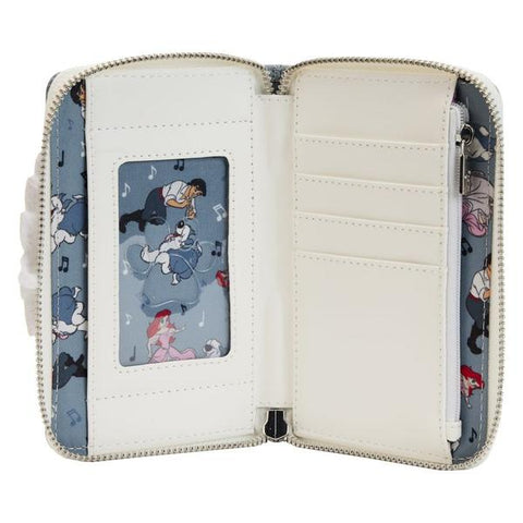 Image of Loungefly The Little Mermaid (1989) - Max Cosplay Zip Around Wallet