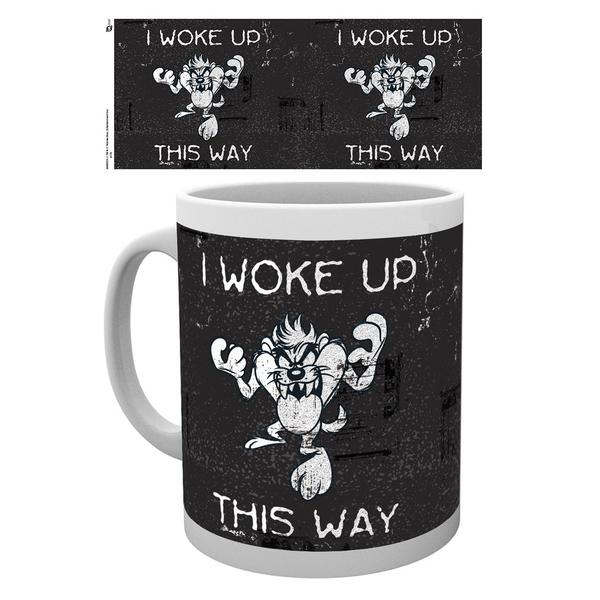 Looney Tunes Taz - 'I Woke Up This Way' Mug