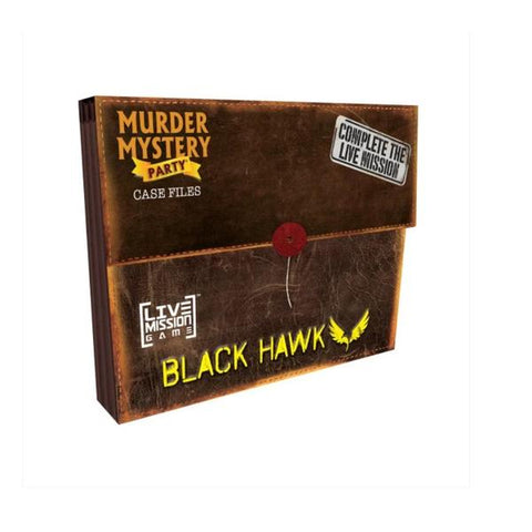 Murder Mystery Party Case Files - Mission Black Hawk