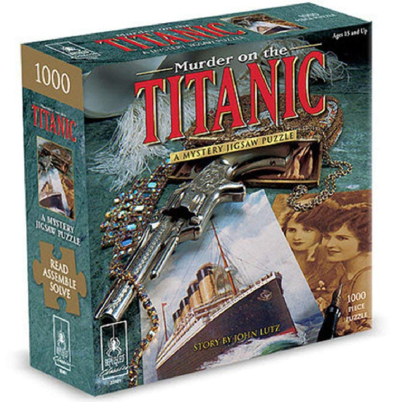 Bepuzzled - Murder on the Titanic Classic Mystery 1000pc  Jigsaw Puzzle