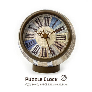Pintoo 3D Clock - Country Style Graceful Blue