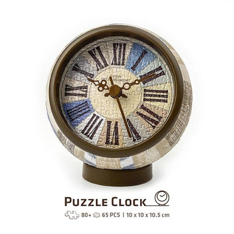 Image of Pintoo 3D Clock - Country Style Graceful Blue