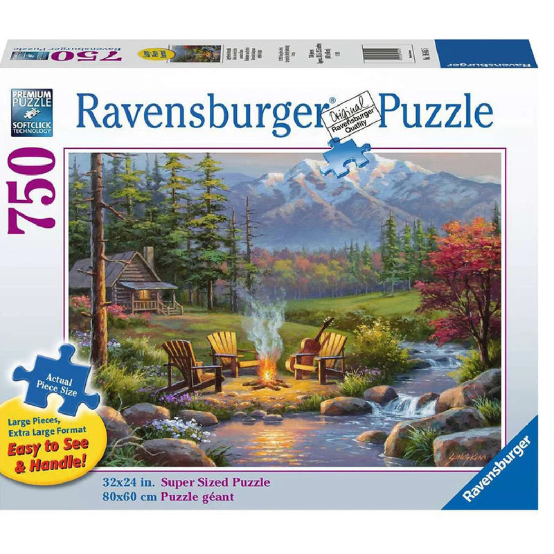 Ravensburger - Riverside Livingroom 750 pieces Large Format