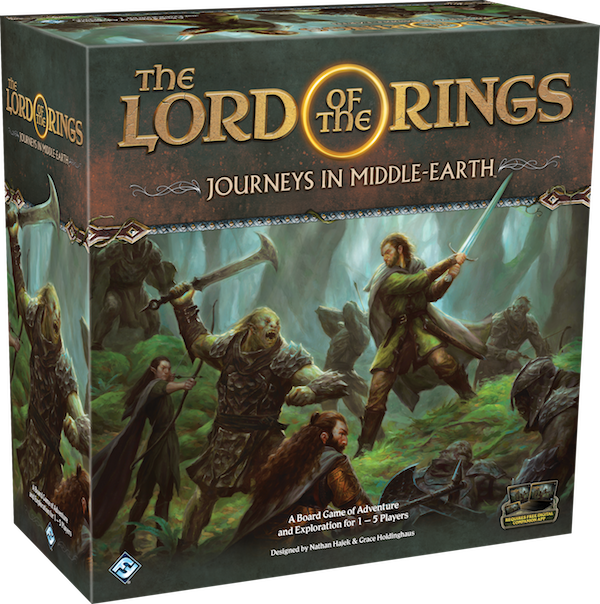 The Lord of the Rings - Journeys in Middle Earth Board Game