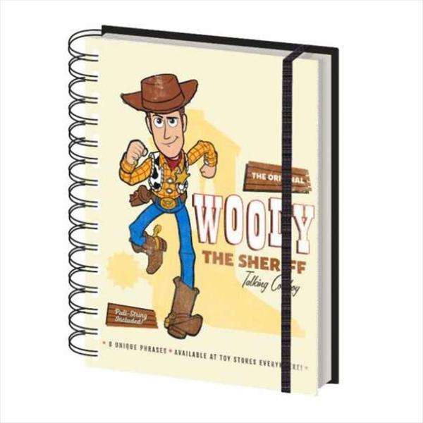 Toy Story 4 Woody Retro Notebook