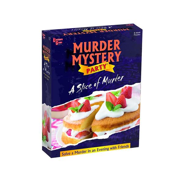 Murder Mystery Party Solve a Murder Game - A Slice of Murder Board Game
