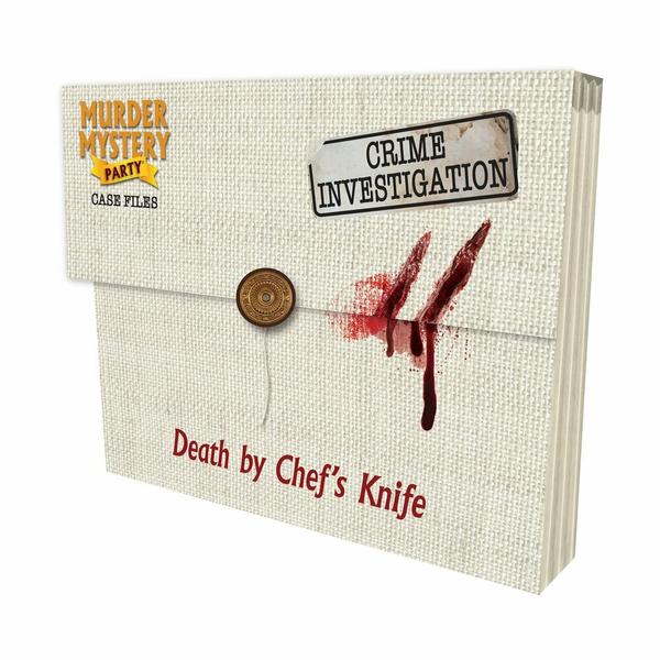 Murder Mystery Party Case Files – Death by Chef’s Knife