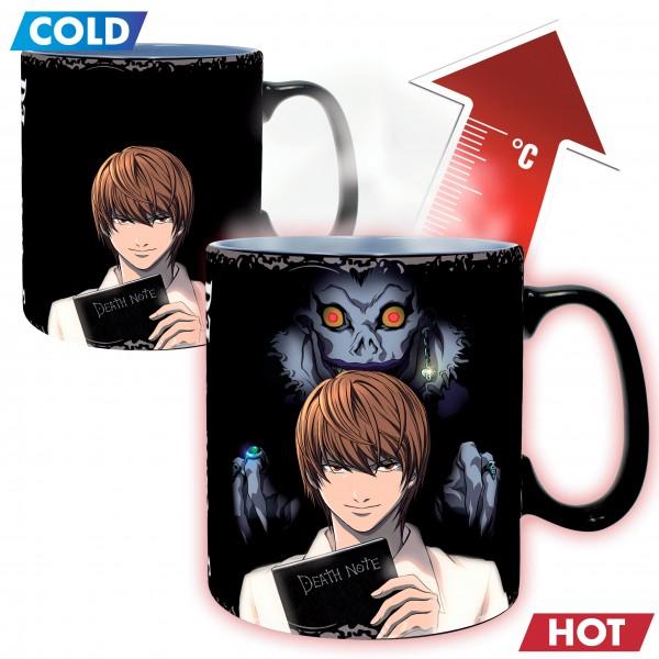 Death Note Coffee Mug Heat Change Kira & L 460 ml