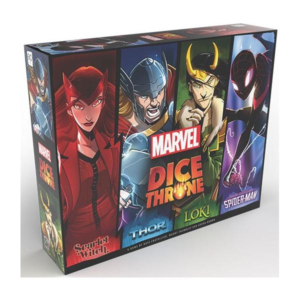 Dice Throne Marvel 4 Hero Box Board Game