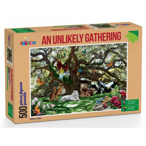 Funbox - An Unlikely Gathering Puzzle 1000 pieces