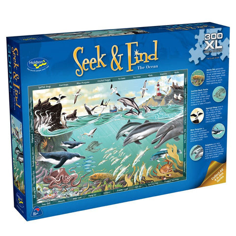 Holdson - Seek & Find The Ocean Puzzle 300XL pcs