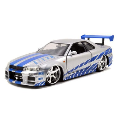Fast and Furious - '02 Nissan Skyline GT-R 1:24 Scale Hollywood Ride