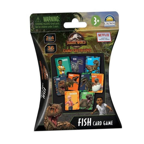 Jurassic World - Fish Card Game
