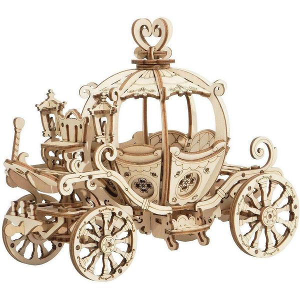 Robotime DIY Classical 3D Pumpkin Cart  Wooden Kit