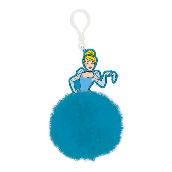 Cinderella (Ballgown) Pom Pom Keychain