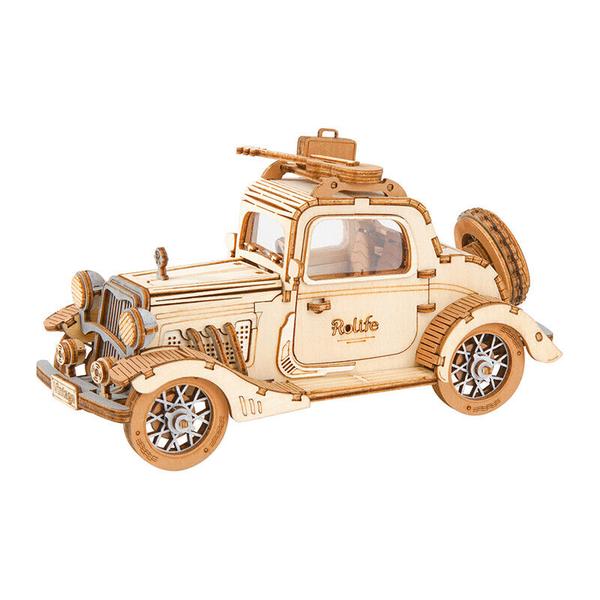 Robotime DIY Classical 3D  Vintage Car Wooden Kit
