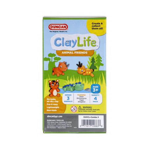 Duncan ClayLife Animal Friends Combo 4 Pack Set 3