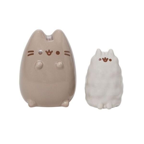 Pusheen & Stormy Salt & Pepper Shaker Set