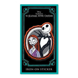 The Nightmare Before Christmas - Jack & Sally - Iron-On Patch