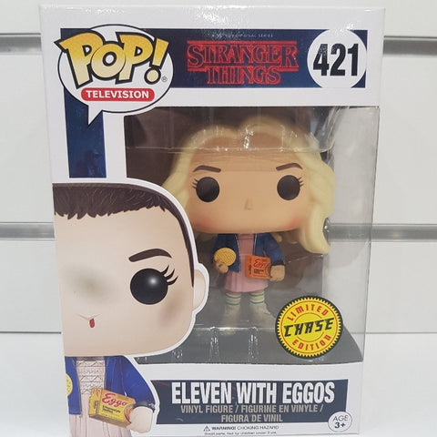 Stranger Things - Eleven With Eggos and Wig (Chase) Pop! Vinyl