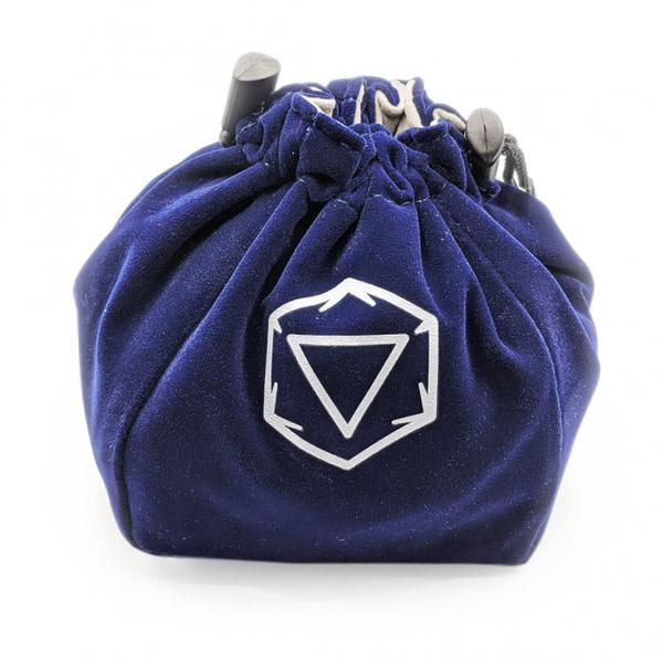 Dice Bag Velvet - Blue
