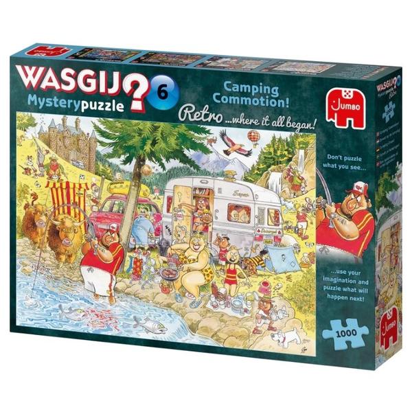 Wasgij Retro Mystery #6 Camping Commotion! 1000pc Puzzle