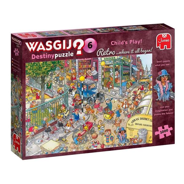 Wasgij? Retro Destiny #6 Childs Play 1000pc Puzzle